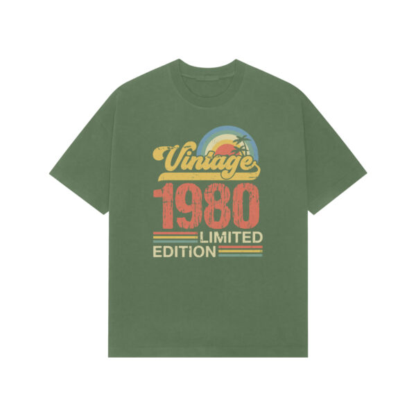 Vintage 1980 Oversized Tee - Image 3