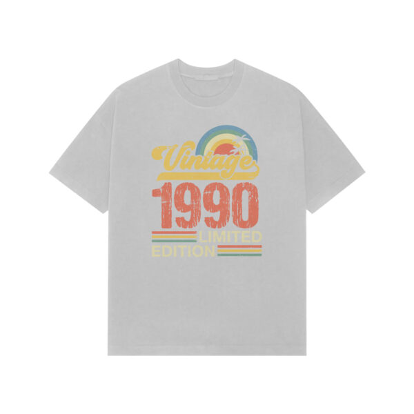 Vintage 1990 Oversized Tee - Image 4