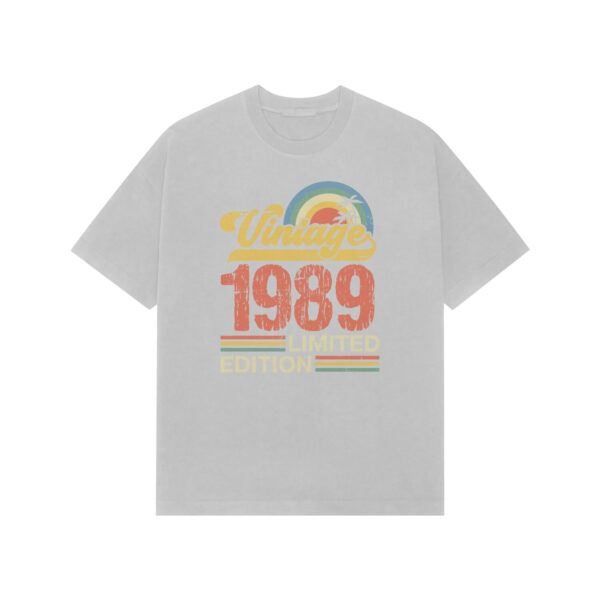 Vintage 1989 Oversized Tee - Image 2