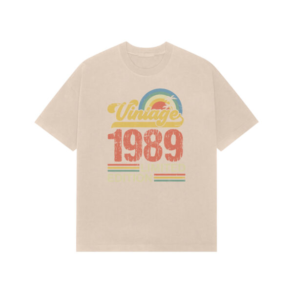 Vintage 1989 Oversized Tee - Image 3