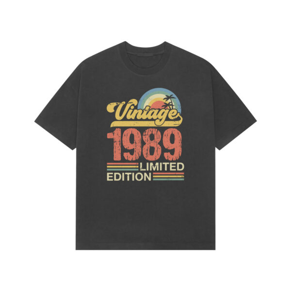 Vintage 1989 Oversized Tee - Image 4