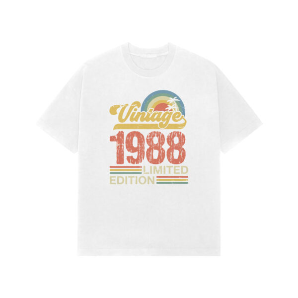 Vintage 1988 Oversized Tee - Image 2