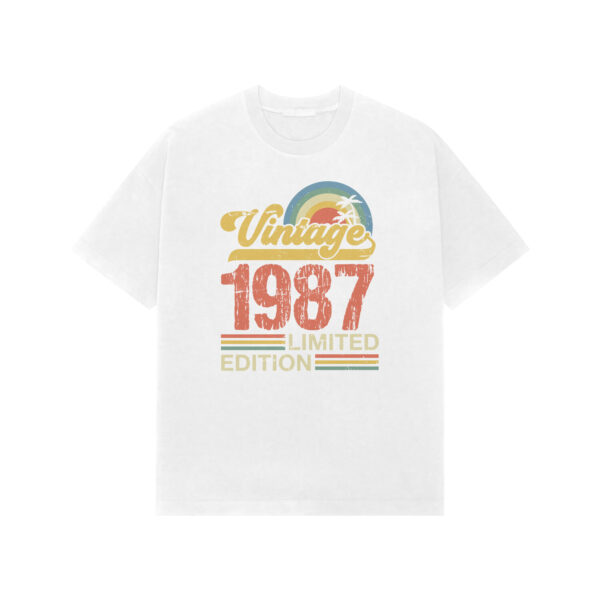Vintage 1987 Oversized Tee - Image 2