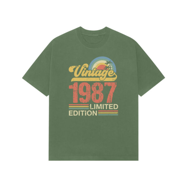 Vintage 1987 Oversized Tee - Image 3