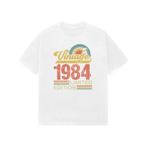 Vintage 1984 Oversized Tee - Image 2