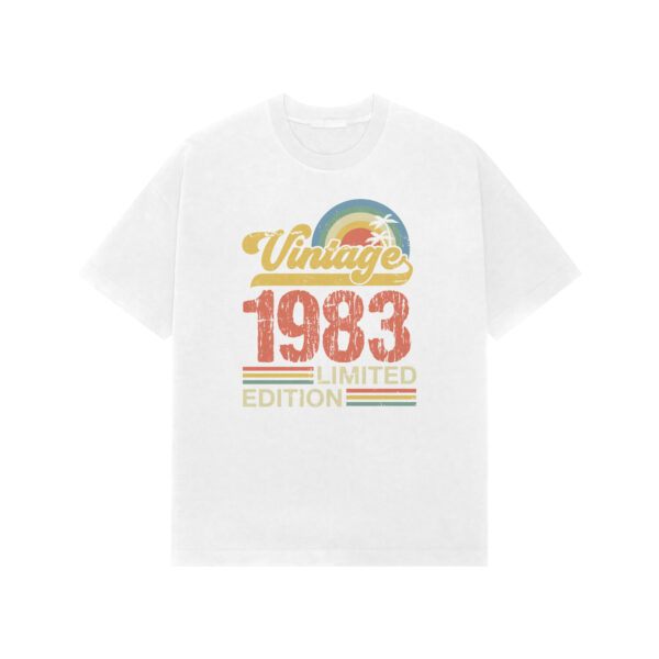 Vintage 1983 Oversized Tee - Image 2
