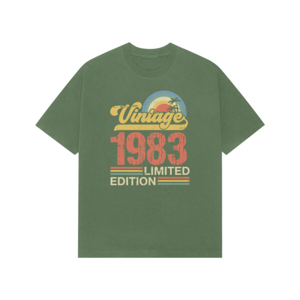 Vintage 1983 Oversized Tee - Image 3