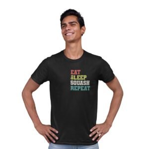 Eat Sleep Squash Repeat Tshirt