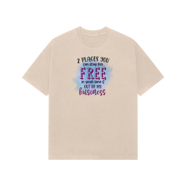 Sarcasm Oversized Tee - Image 2