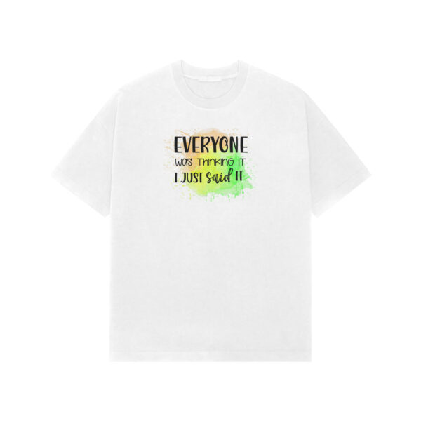 Sarcastic Oversized Tee