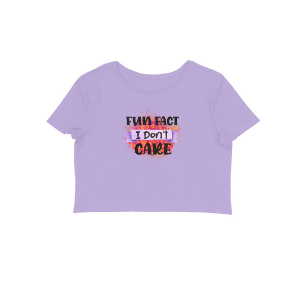 Sarcasm Crop Top - Image 2