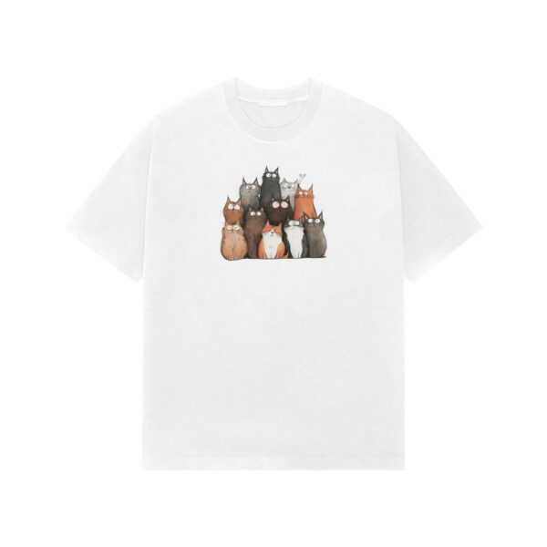 Cat Love Tshirt - Image 2