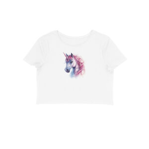 Unicorn Love Crop Top