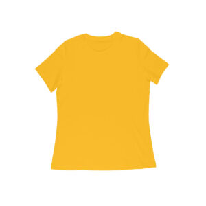 Plain Golden Yellow Tee