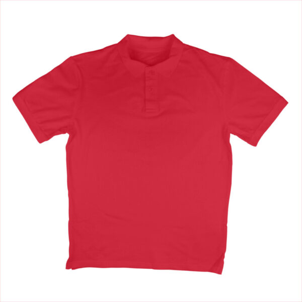 Plain Red Polo