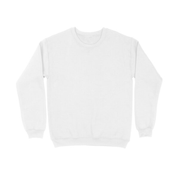 Plain White Sweatshirt