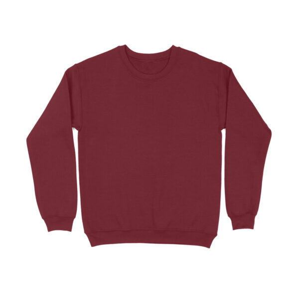 Plain Maroon Sweatshirt