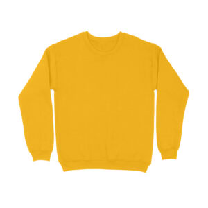 Plain Yellow Sweatshirt