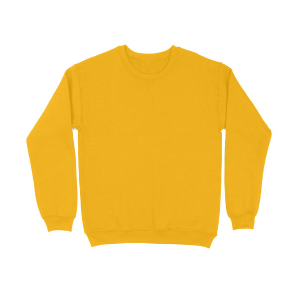 Plain Yellow Sweatshirt