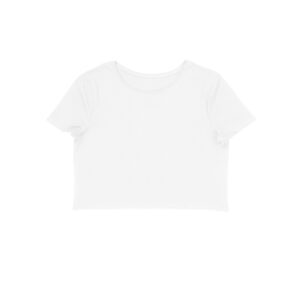Plain White Crop Top