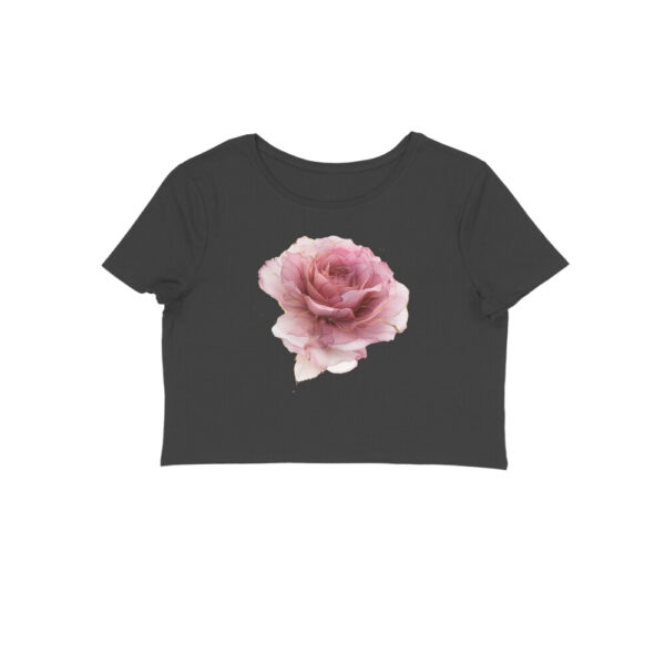 Pink Rose Crop Top - Image 3