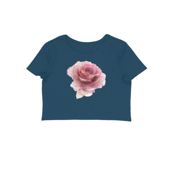 Pink Rose Crop Top - Image 4