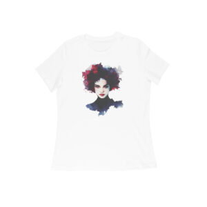 Red Lip Girl Tshirt