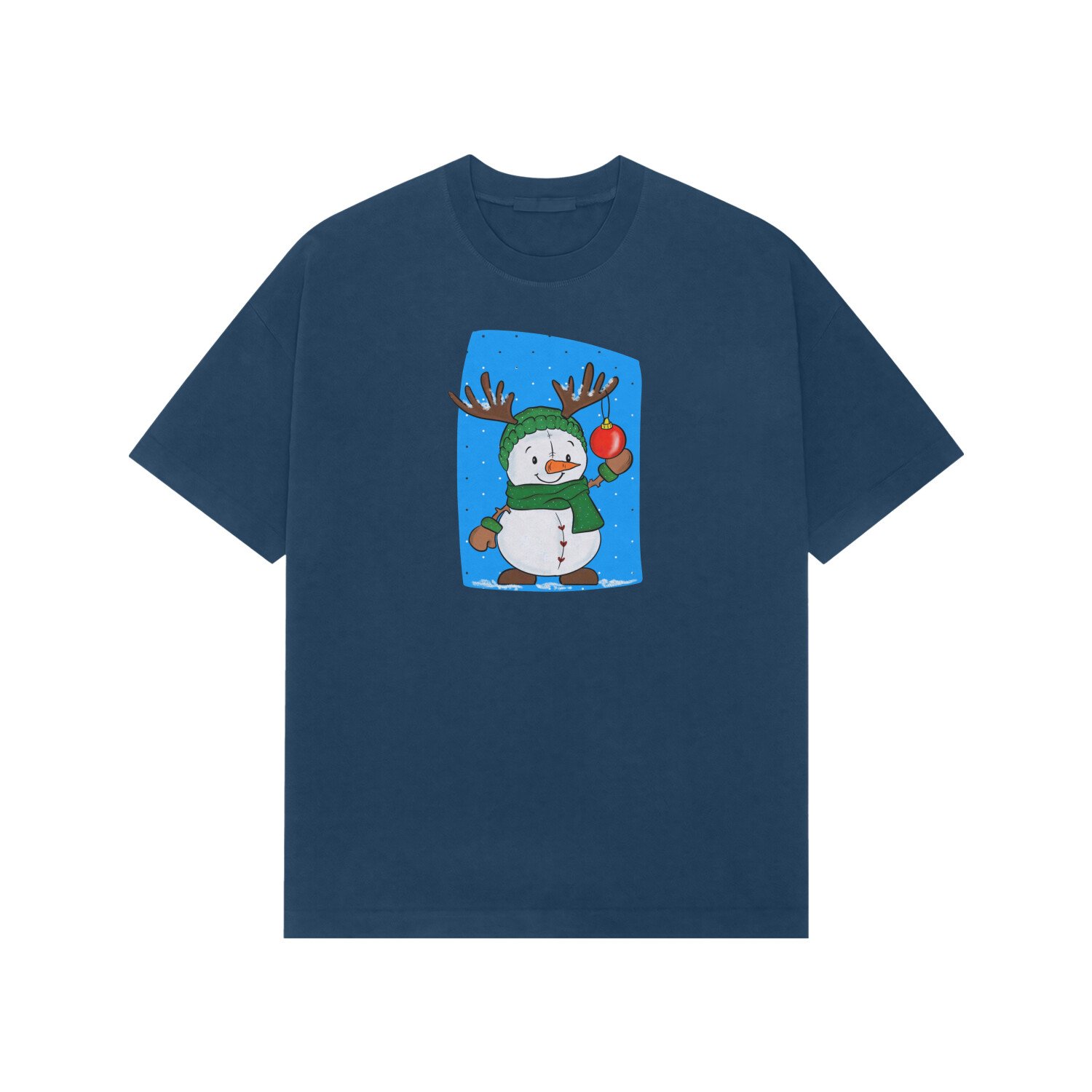 Frosty the Snowman Oversized Tshirt - Image 2