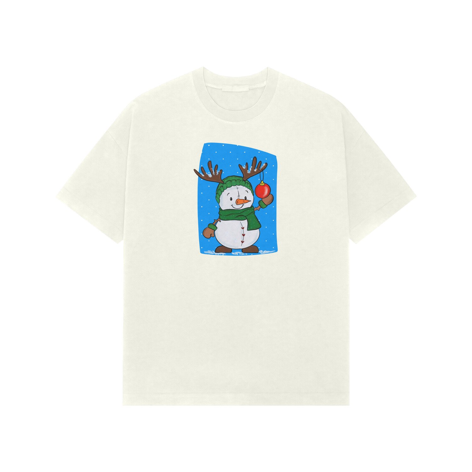 Frosty the Snowman Oversized Tshirt - Image 3