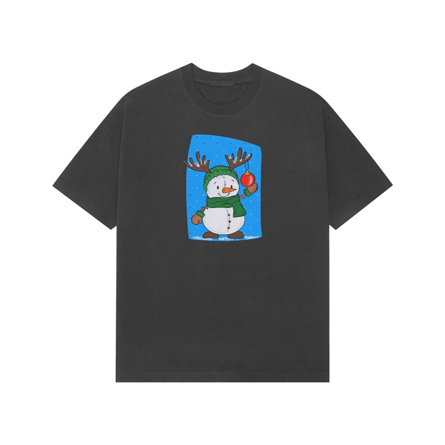 Frosty the Snowman Oversized Tshirt - Image 4