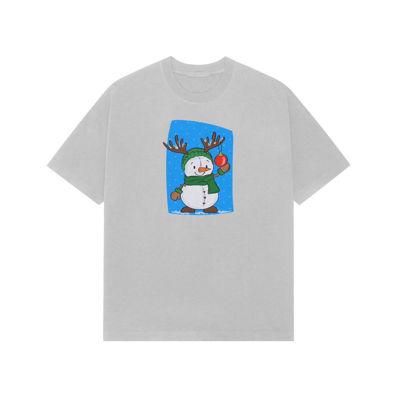 Frosty the Snowman Oversized Tshirt - Image 5