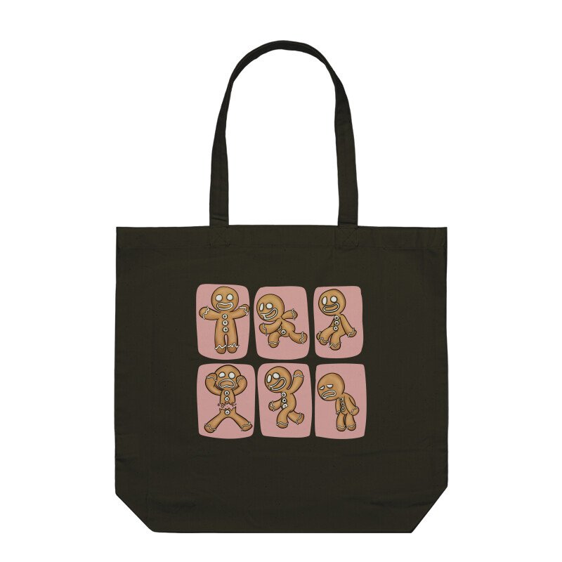Gingerbread Man Tote Bag - Image 2
