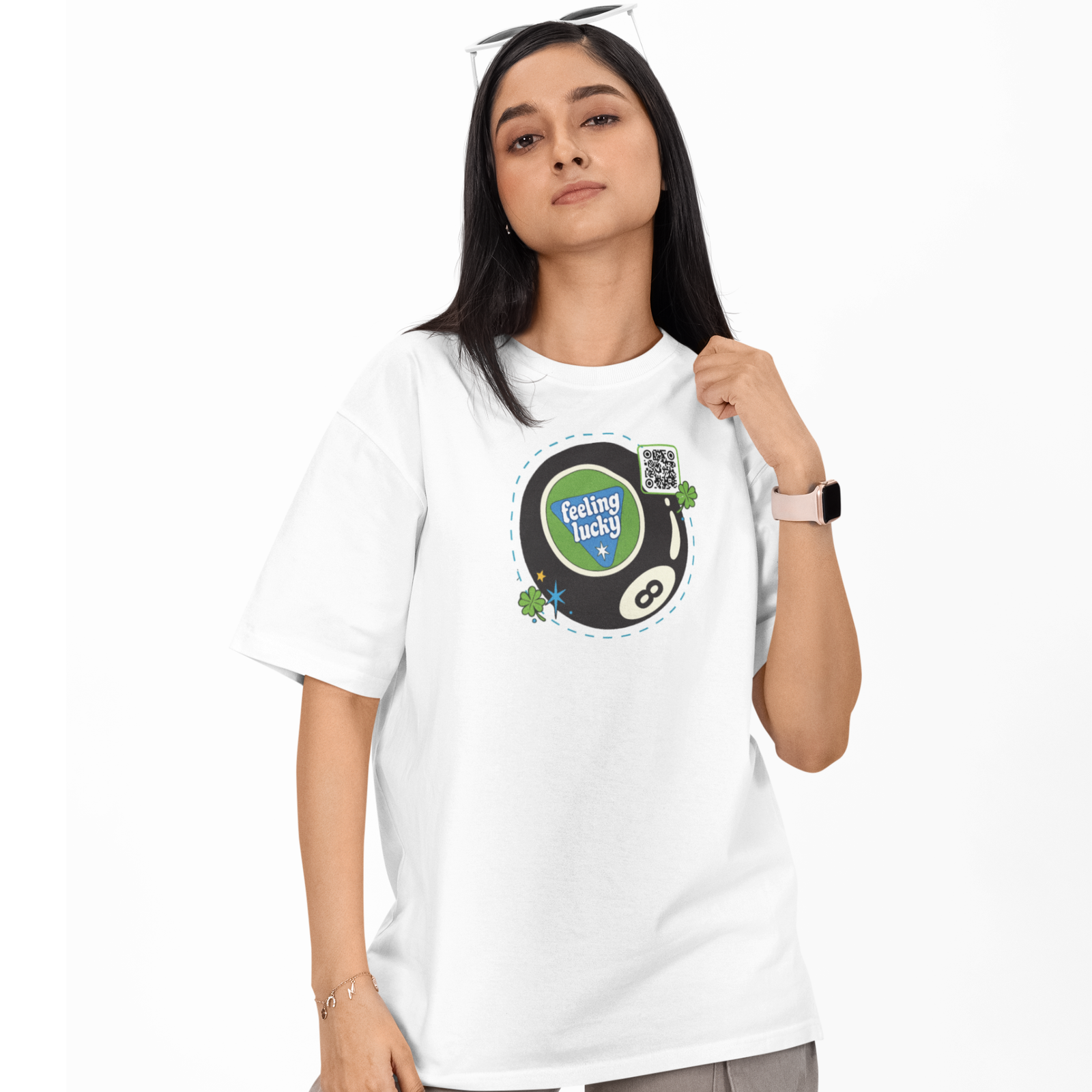 Magic 8 Ball Oversized Tshirt