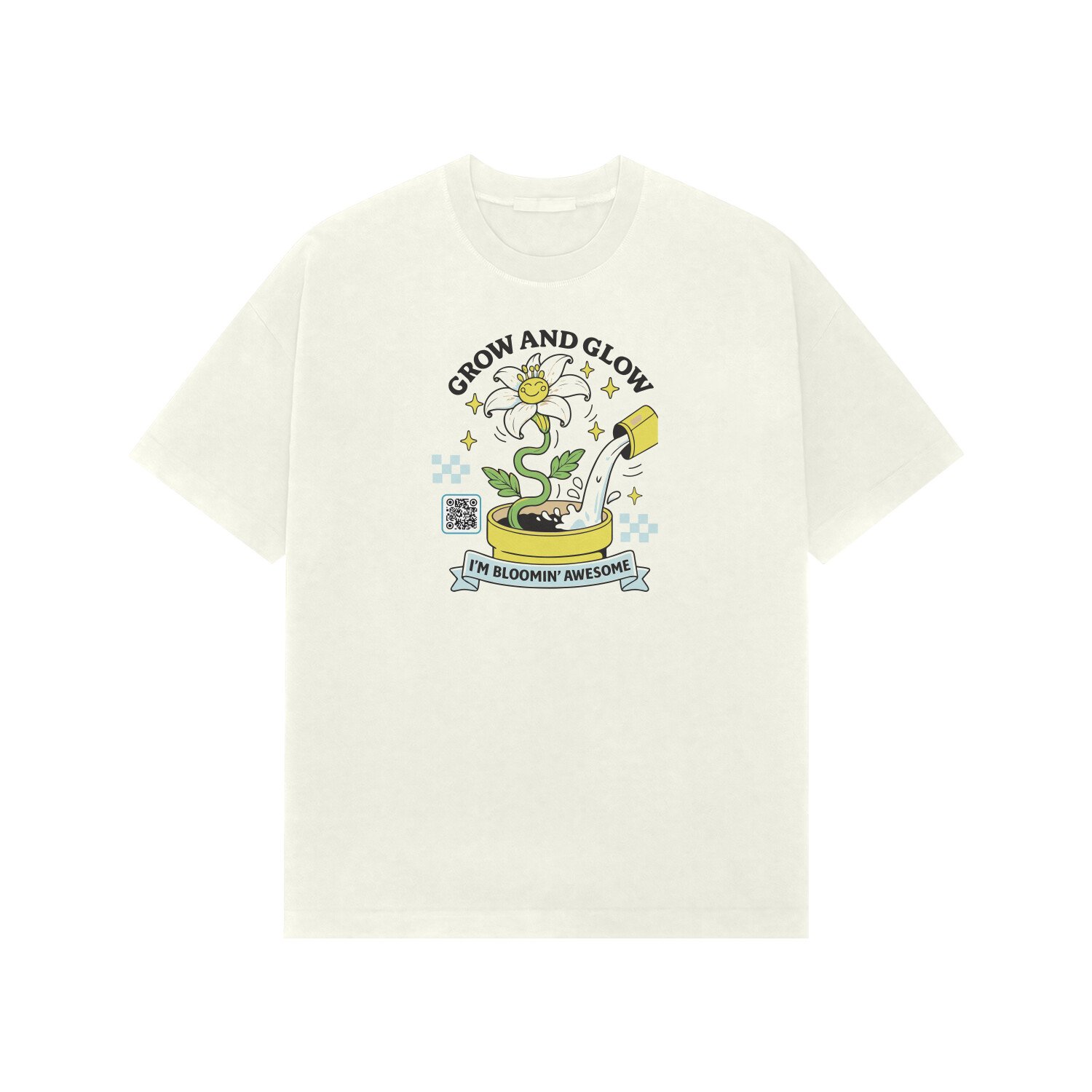 Grow and Glow Oversized Tshirt - Image 2