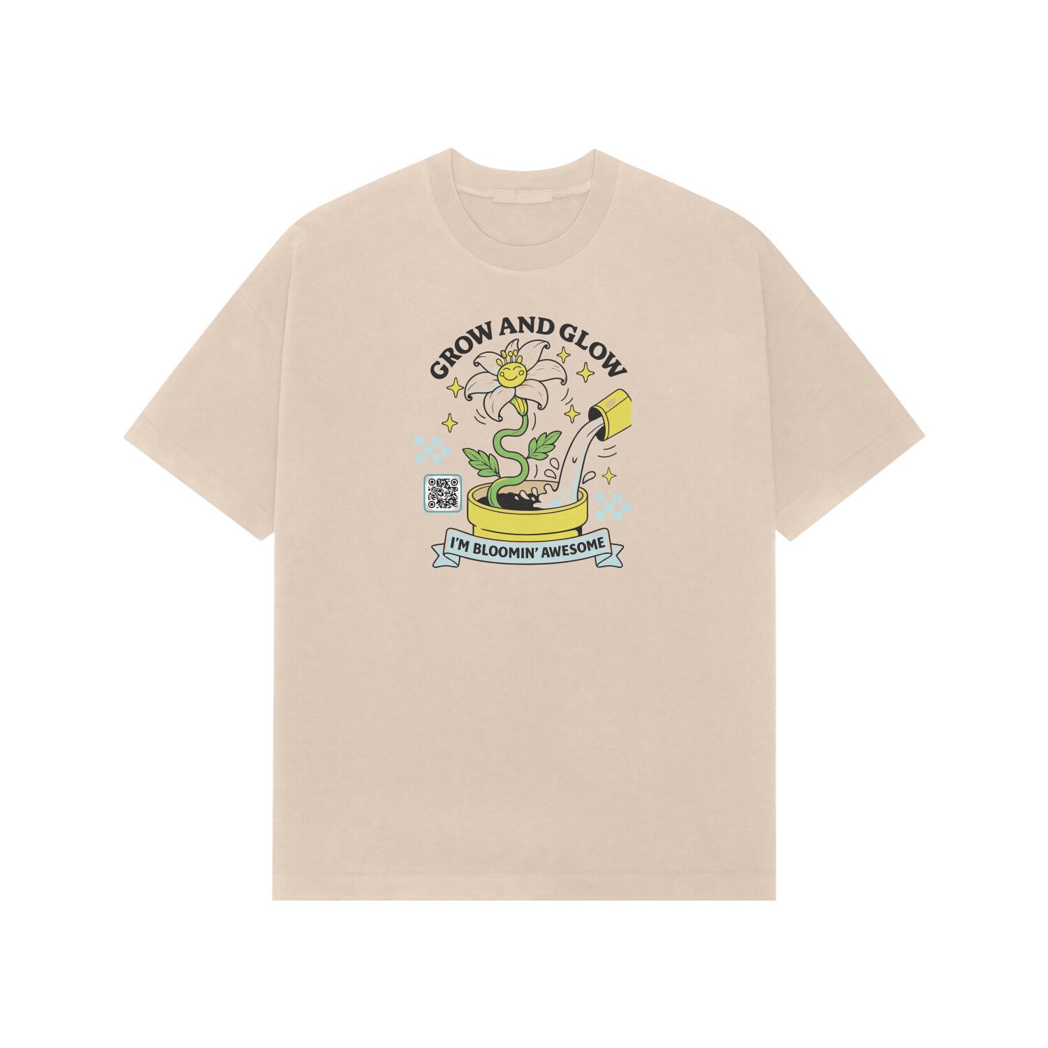 Grow and Glow Oversized Tshirt - Image 3