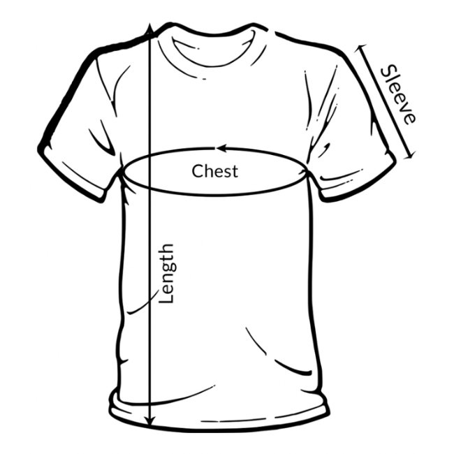 Men Round Neck Size Guide