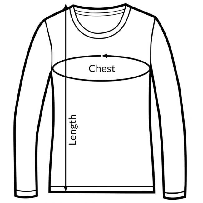 Sweatshirt Size Guide