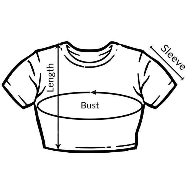 Crop Top Size Guide