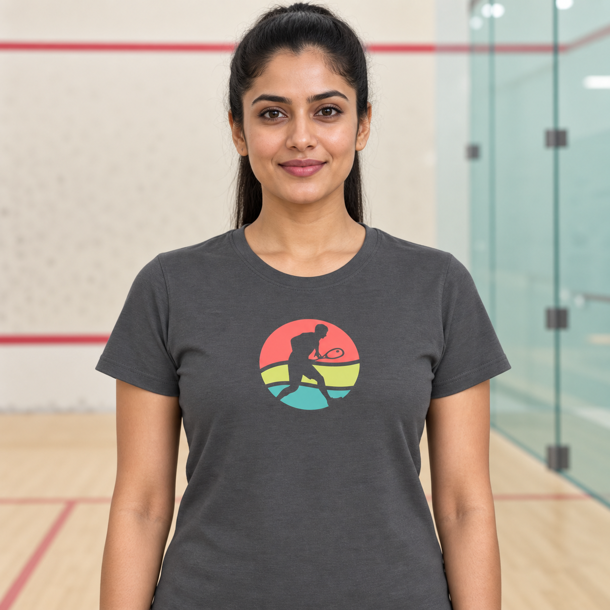 Squash Workout Woman Tshirt