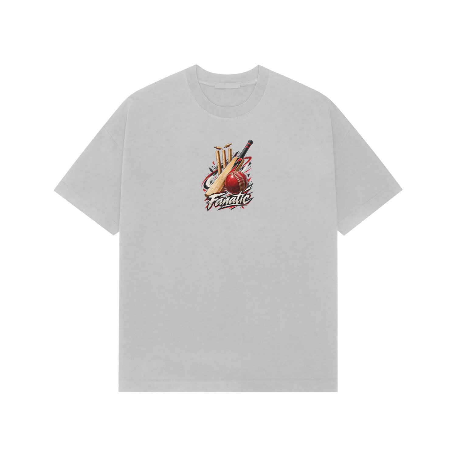 Cricket Fanatic Oversized Tshirt - Image 5
