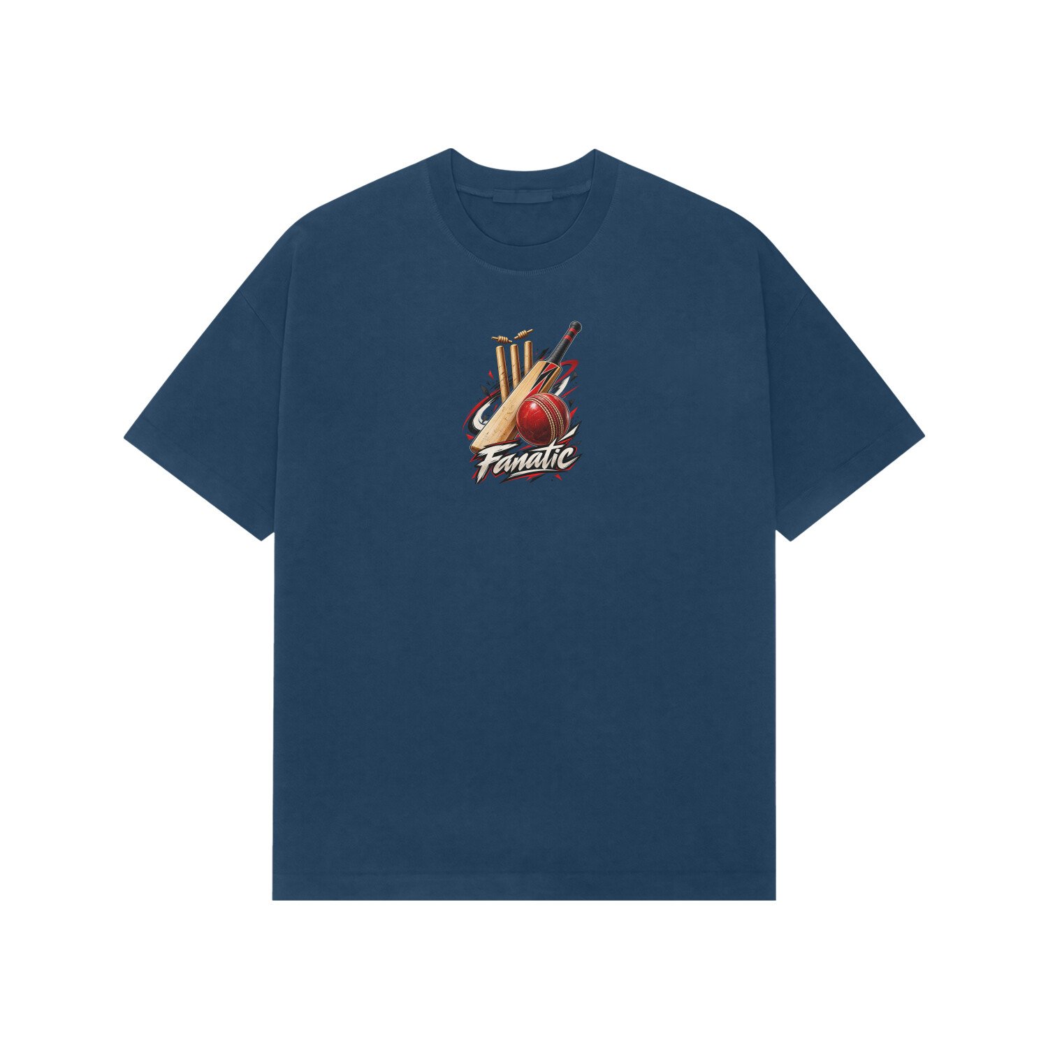 Cricket Fanatic Oversized Tshirt - Image 6
