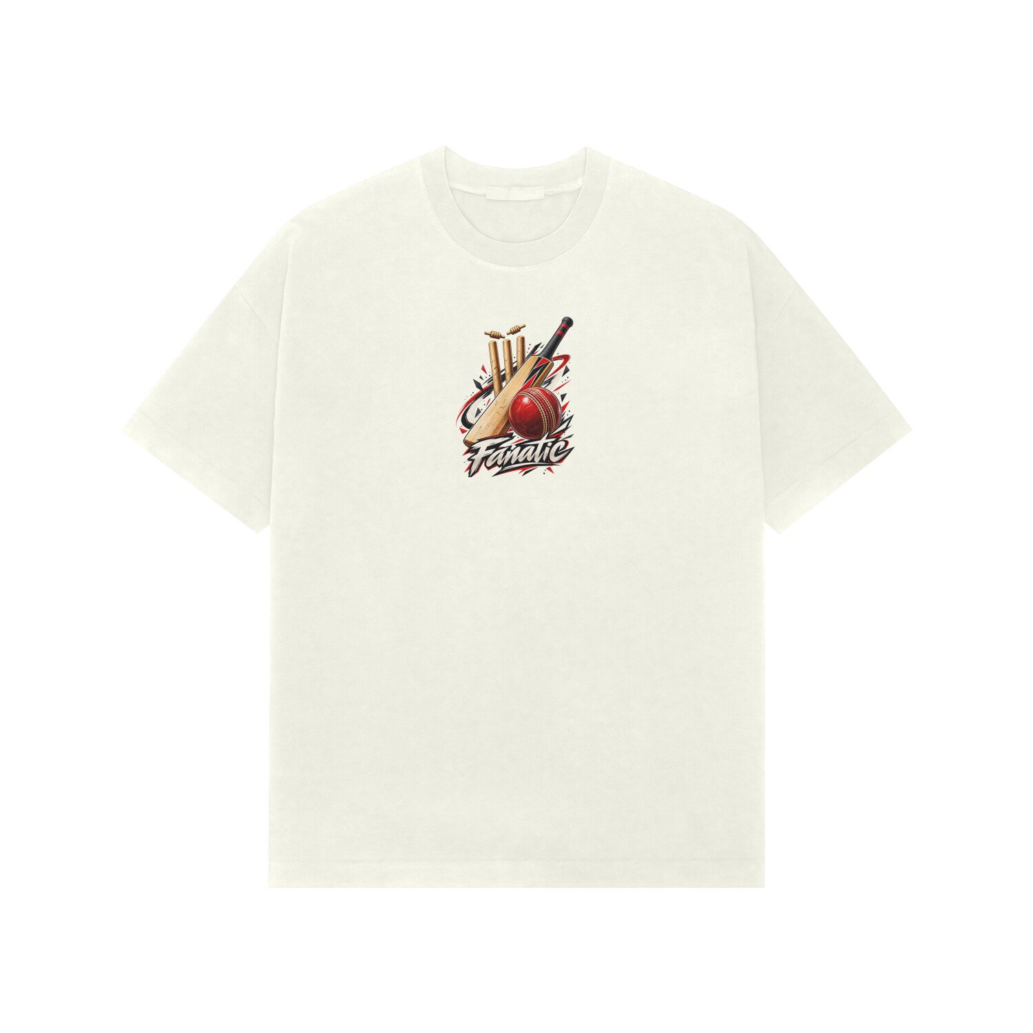 Cricket Fanatic Oversized Tshirt - Image 7