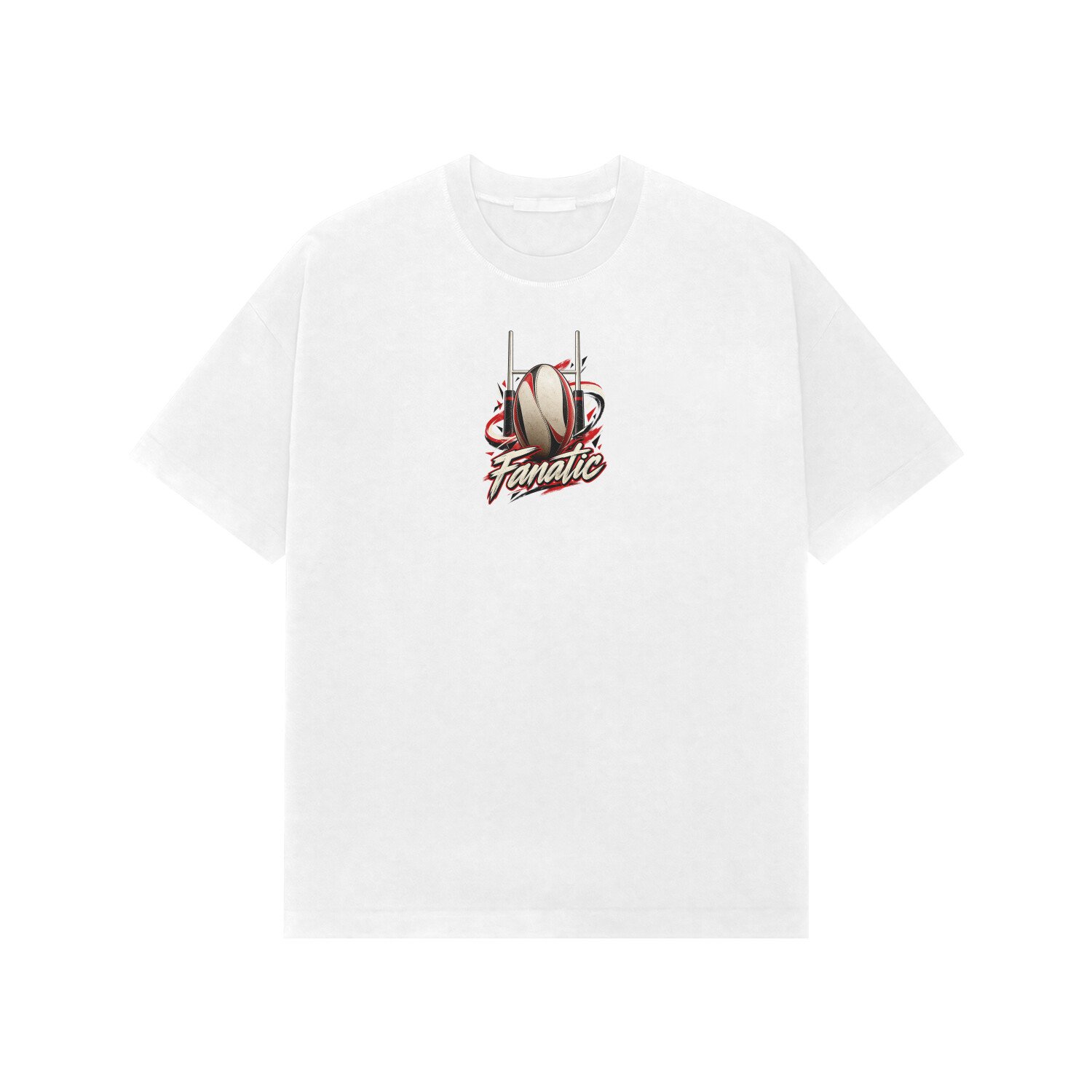 Rugby Fanatic Oversized Tshirt - Image 2