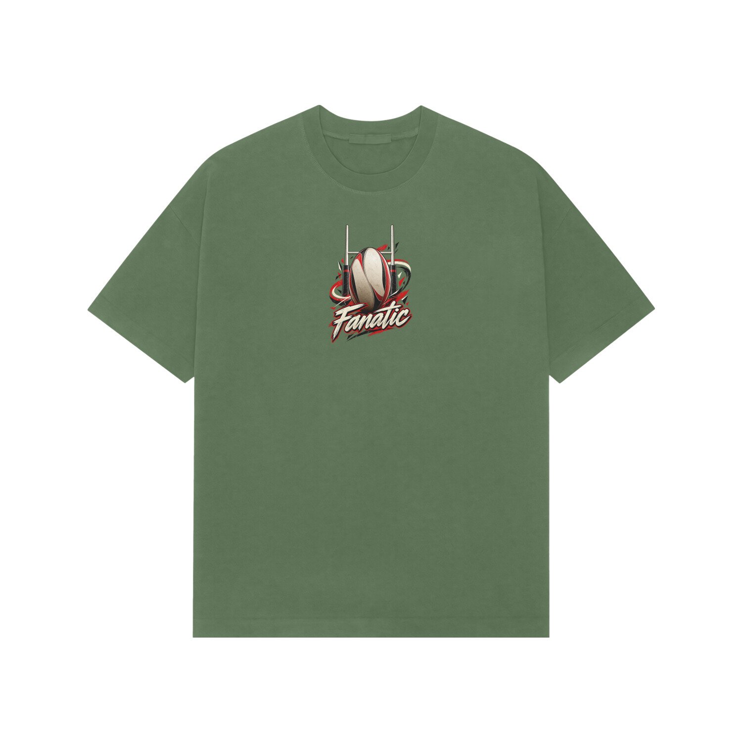 Rugby Fanatic Oversized Tshirt - Image 3