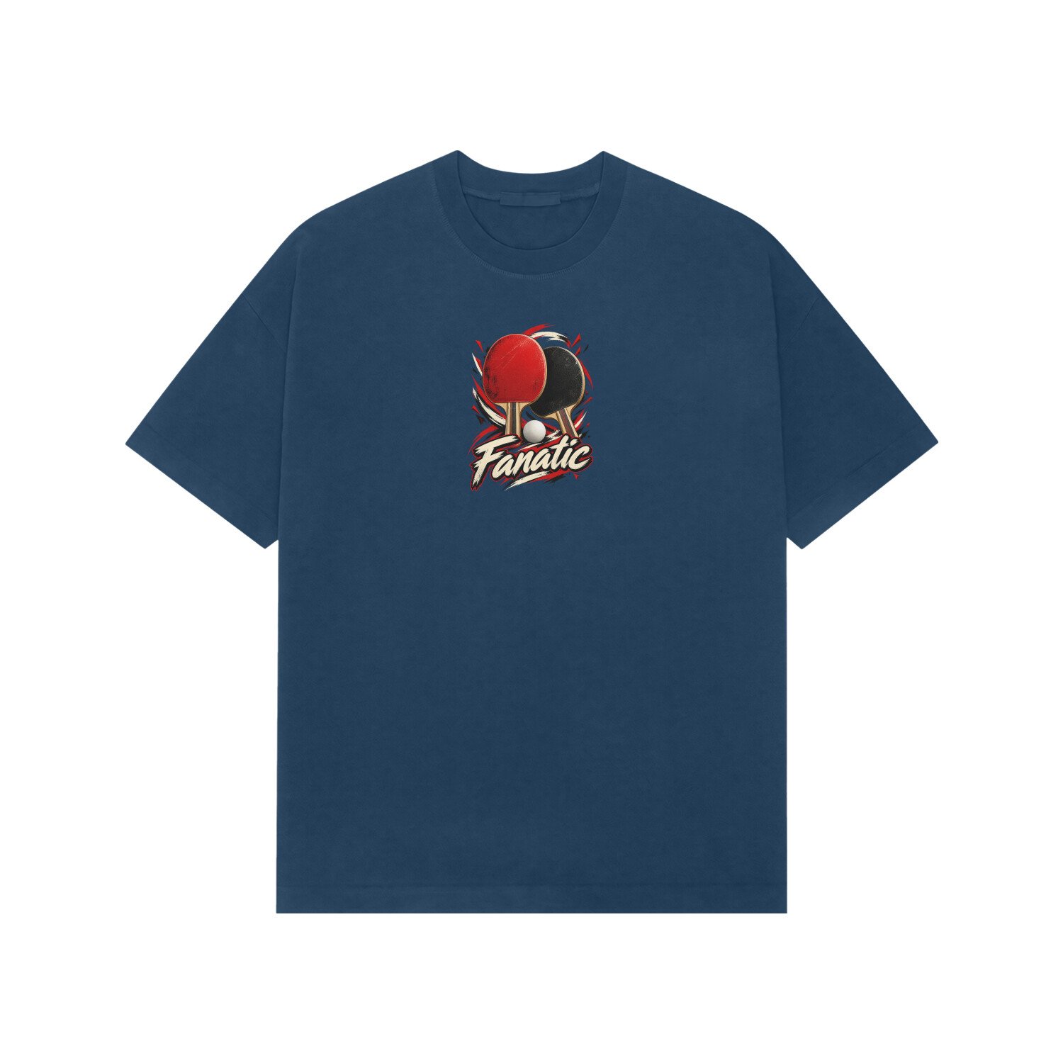 Table Tennis Fanatic Oversized Tshirt - Image 6