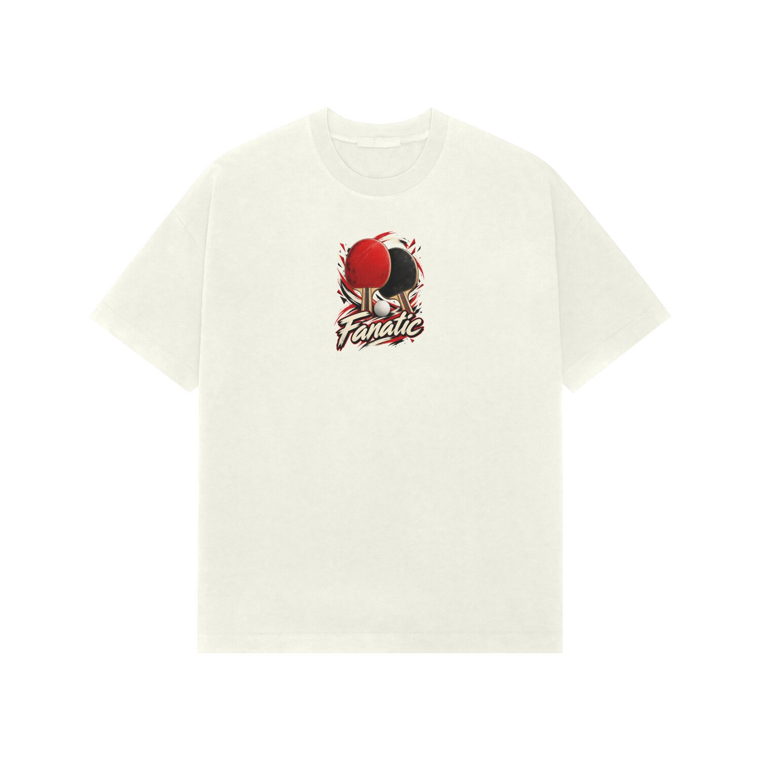 Table Tennis Fanatic Oversized Tshirt - Image 7