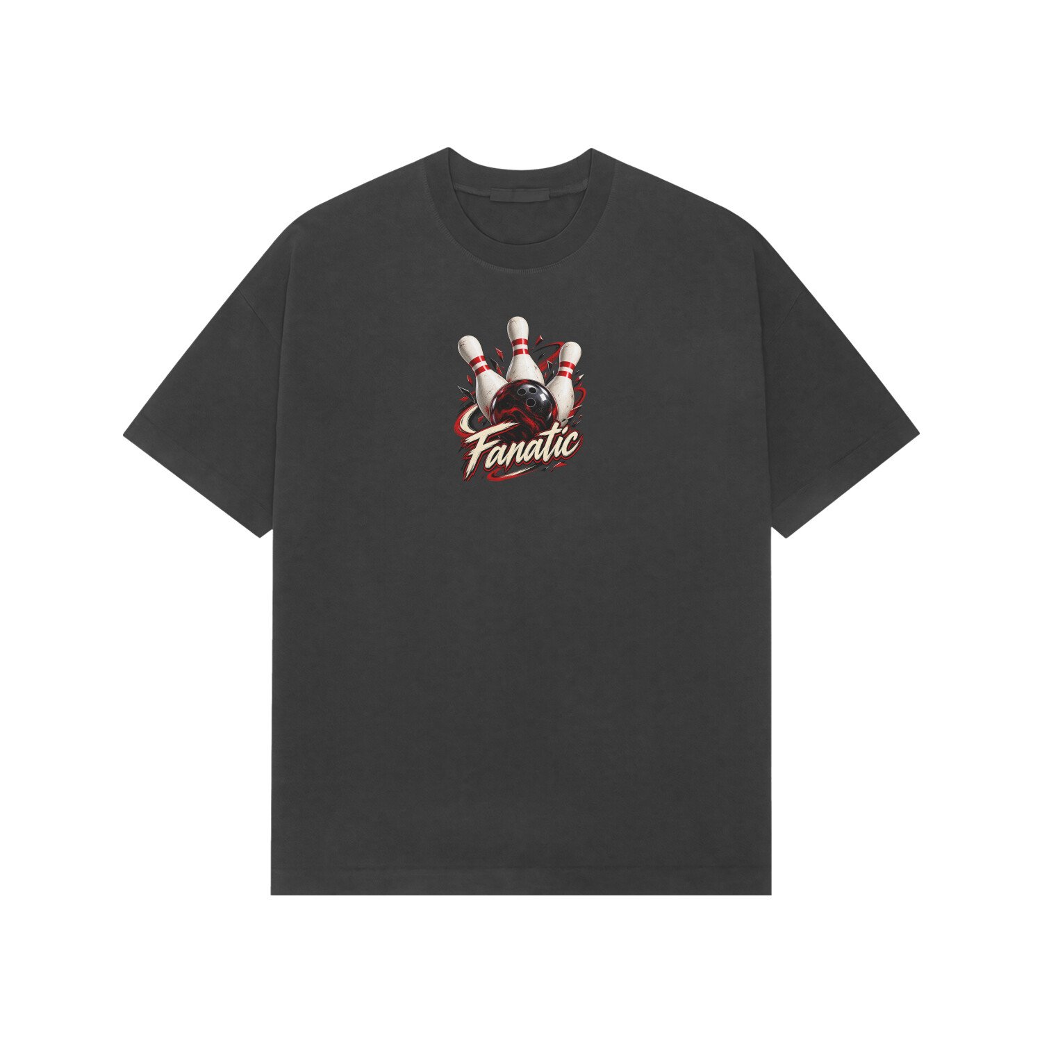 Bowling Fanatic Oversized Tshirt