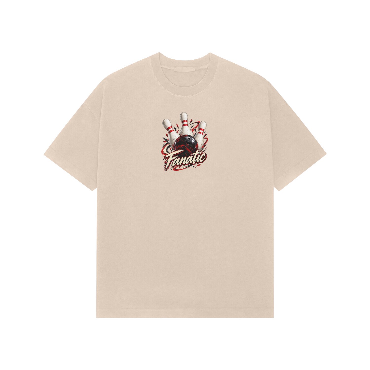 Bowling Fanatic Oversized Tshirt - Image 4