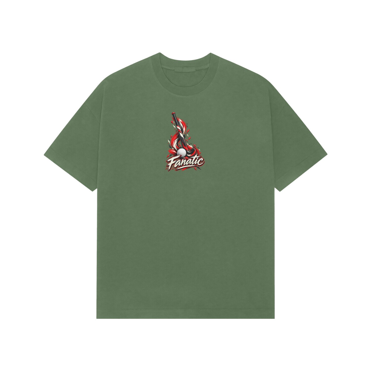 Hockey Fanatic Oversized Tshirt - Image 3