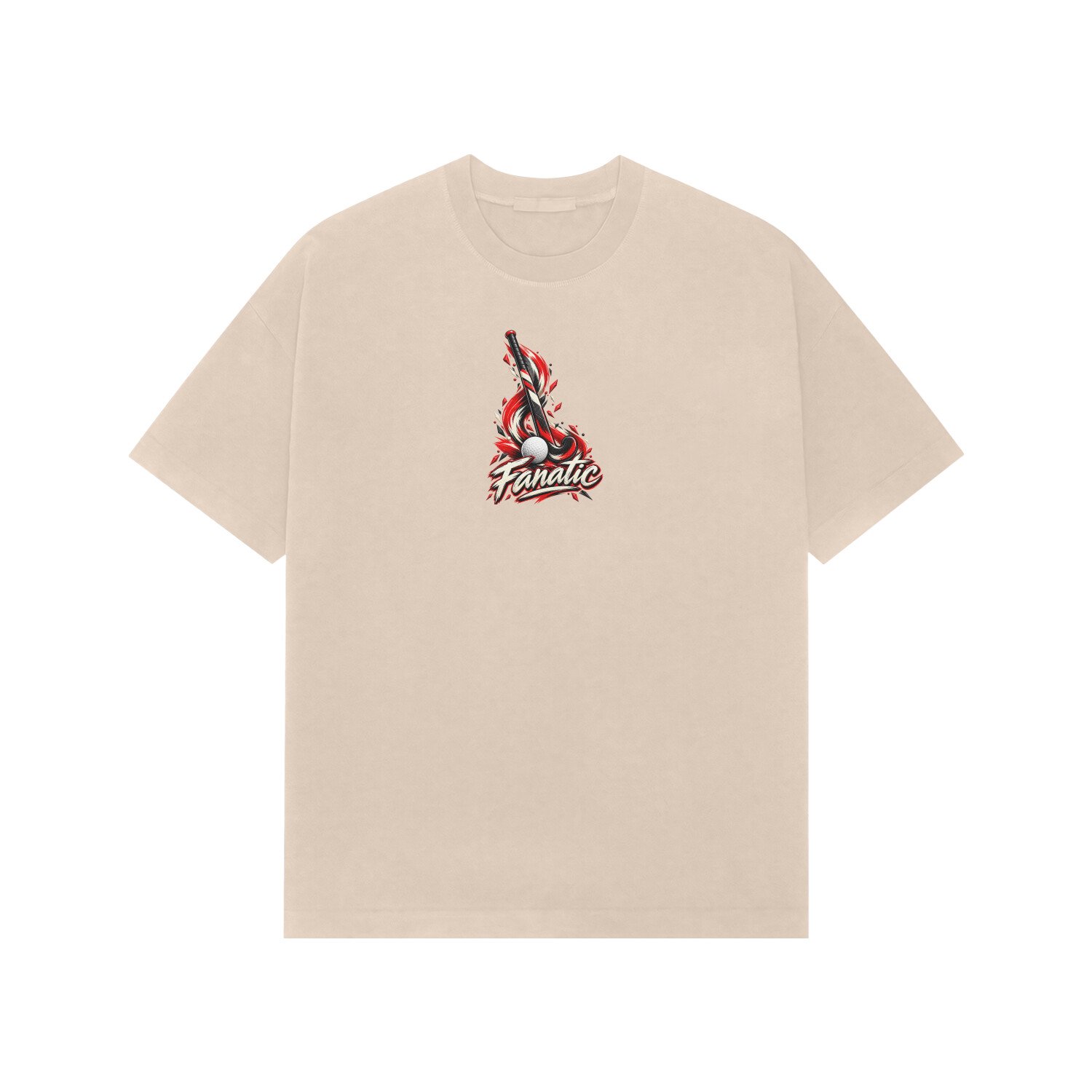 Hockey Fanatic Oversized Tshirt - Image 4